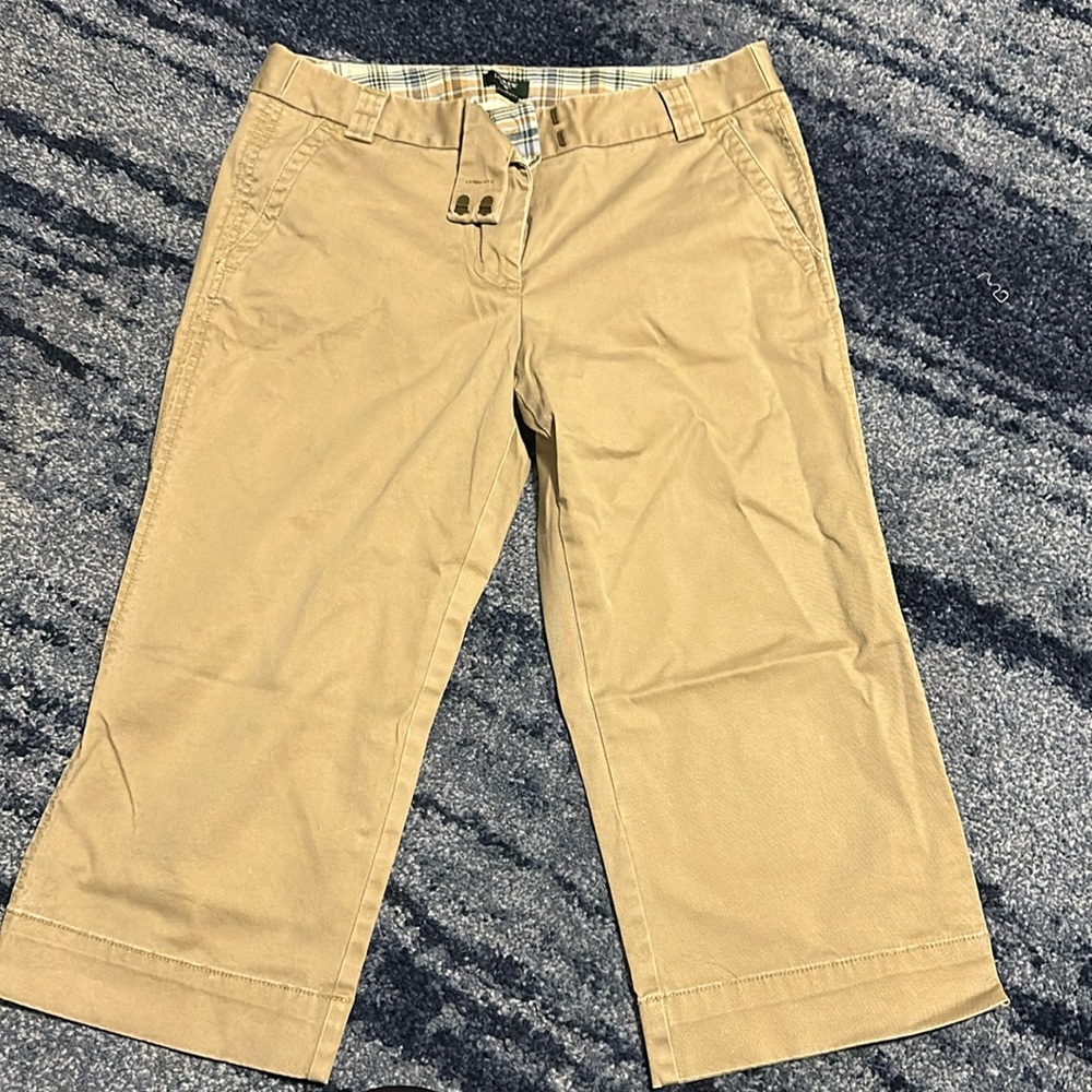 J crew crop pants